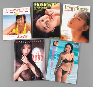 5 JAPANESE EROTICA NUDE ADULT BOOKS