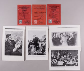 3 GERMAN COMMUNIST PARTY MEMBERSHIP CARDS