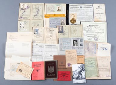 GERMAN THIRD REICH DOCUMENT GROUPING