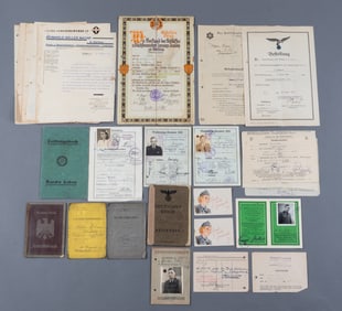 THIRD REICH DOCUMENT AND ID GROUPING