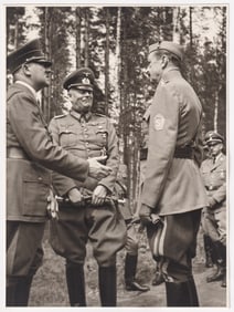 ADOLF HITLER AND FIELD MARSHALL CARL GUSTAV MANNERHEIM