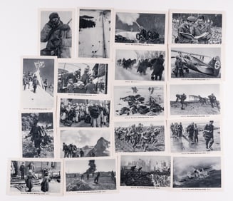 LARGE COLLECTION OF WWII GERMAN CIGARETTE CARDS