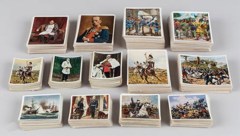 1000+ HUGE COLLECTION OF GERMAN CIGARETTE CARDS