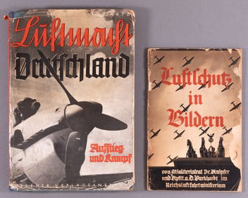 2 WWII GERMAN LUFTWAFFE BOOKS