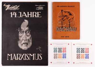 TWO GERMAN HOLOCAUST CRIME BOOKS