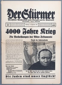 DER STURMER NEWSPAPER