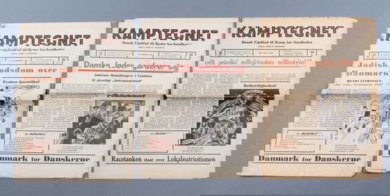 3 DANISH PRO-NAZI NEWSPAPER 'KAMPTEGNET'