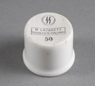 KL DACHAU CERAMIC MEDICAL SAMPLE CUP