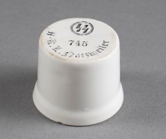 KL NATZWEILER CERAMIC MEDICAL SAMPLE CUP