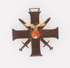 OCCUPIED NORWAY WAR MERIT CROSS W/ SWORDS