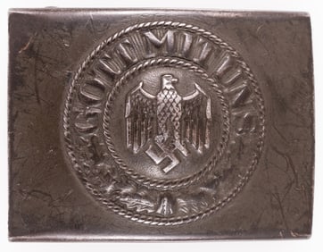 WWII GERMAN HEER BELT BUCKLE [E. SCHNEIDER LUDENSCHEID]
