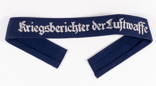 KRIEGSBERICHTER DER LUFTWAFFE CUFF TITLE