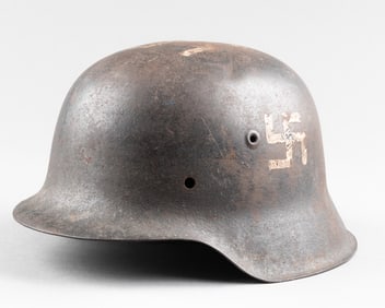 WWII GERMAN M42 HELMET SHELL