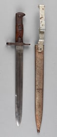 US MODEL 1900 KRAG BAYONET WITH SCABBARD