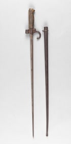 WWI FRENCH M1886 LEBEL RIFLE SPIKE BAYONET