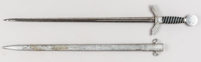WWII GERMAN LUFTWAFFE OFFICERS SWORD SMF SOLINGEN