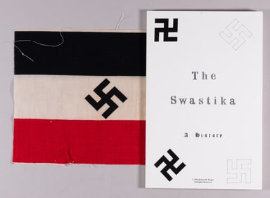 EARLY GERMAN NAZI PARTY SMALL FLAG