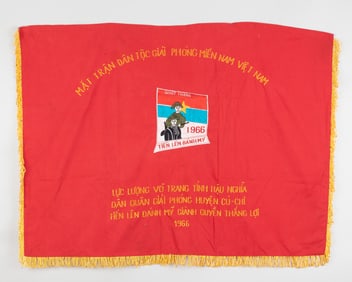 NATIONAL LIBERATION FRONT OF SOUTH VIETNAM FLAG 1966