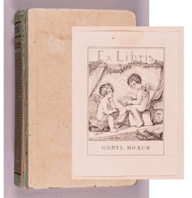 GRETL BRAUN EX LIBRIS - LIBRARY BOOK FROM THE BERGHOF