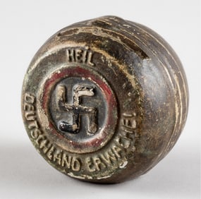 GERMAN THIRD REICH PROPAGANDA COIN BANK