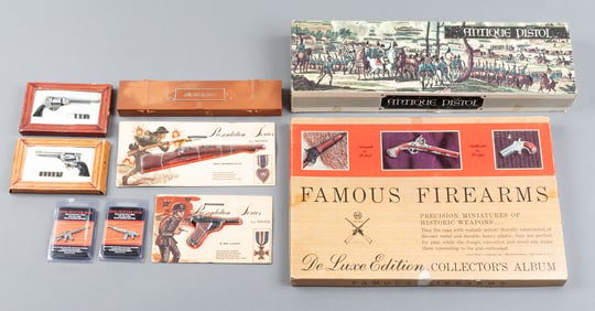17 VINTAGE TOY GUNS [MARX, HUBLEY]