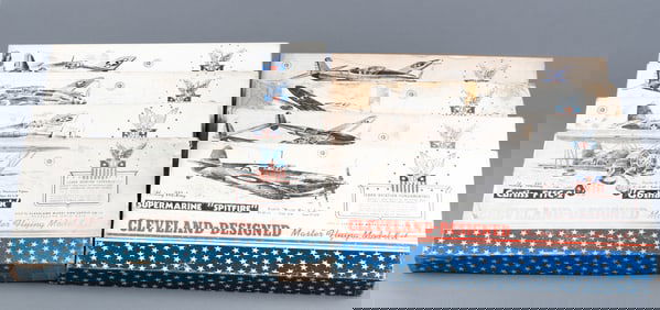 8 CLEVELAND'S MASTER FLYING MODEL KITS