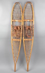 WWII US ARMY SNOW SHOES DATED 1942