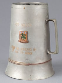 KOREAN WAR ERA NAMED US DRINKING TANKARD