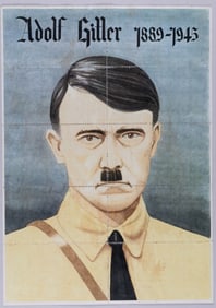 SPANISH HITLER RATION SHEET + HITLER STAMPS