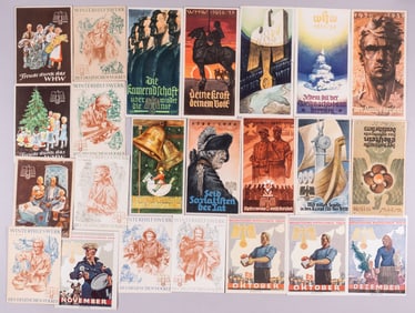 22 WINTERHILFSWERK DONATION CARDS