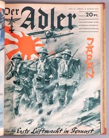 16 DER ADLER PROPAGANDA MAGAZINES