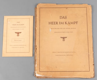 WWII GERMAN DAS HEER IM KAMPF ART PRINTS