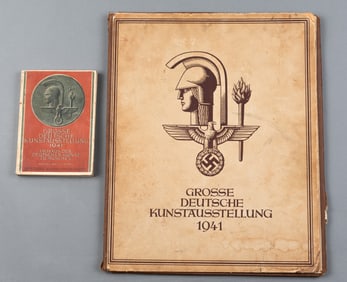 GROSSE DEUTSCHE KUNSTAUSSTELLUNG 1941 PRINTS AND CATALOG