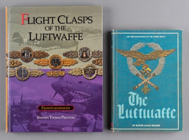 2 THIRD REICH LUFTWAFFE REFERENCE BOOKS