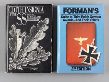 2 GERMAN THIRD REICH INSIGNIA AND MEDAL REFERENCE BOOKS