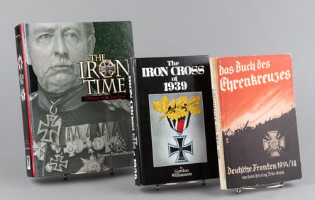 3 IRON CROSS MEDAL REFERENCE BOOKS