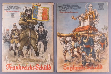 FRANKREICH'S SCHULD & ENGLANDS SCHULD ILLUSTRIERTER BEOBACHTER