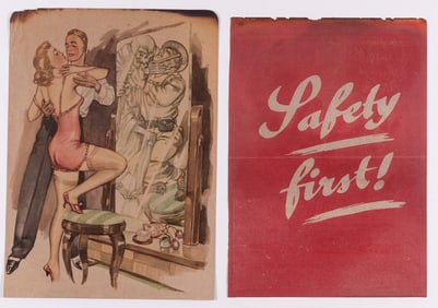 1944 NAZI PROPAGANDA LEAFLET - MIRROR WISE: A PRECARIOUS STORY