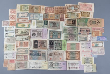 60 OCCUPATION DOLLARS AND NOTEGELDS [WWI / WWII]