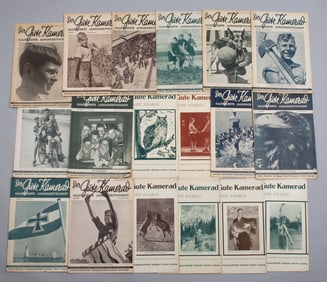 31 HITLER YOUTH NAZI PROPAGANDA MAGAZINES