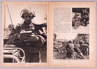 WWII GERMAN SS-LEITHEFT HITLER YOUTH SS REGIMENT