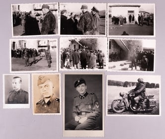 10 WAFFEN-SS & SS PANZER DIVISION PHOTOGRAPHS