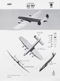 10 US NAVAL AVIATION THIRD REICH PLANE RECOGNITION POSTERS