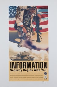 4 NSA SECURITY BEGINS WITH YOU POSTERS BY RICHARD WALDREP