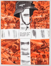 SOVIET JOSEPH EFIMOVSKY PROPAGANDA POSTER