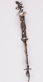 RUSSIAN SILVER TORAH POINTER JUDAICA