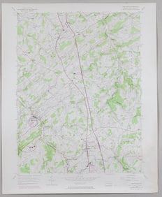 4 VINTAGE US NAVY TOPOGRAPHICAL MAPS