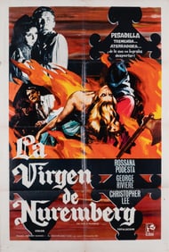 2 VINTAGE WAR MOVIE POSTERS IN SPANISH