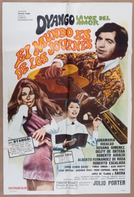 LARGE GROUP OF 26 MOVIE POSTERS IN SPANISH
