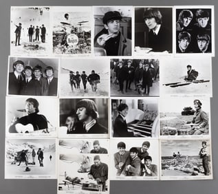 18 THE BEATLES MOVIE STILLS [HELP, COME TO TOWN]